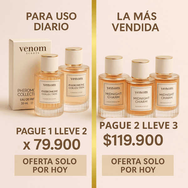 perfume con feromonas VENOM SCENT®️