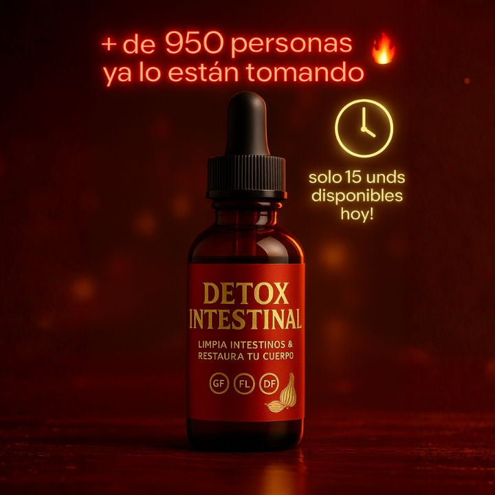 DETOX INSTESTINAL /elimina parasitos - NO TIENE SABOR