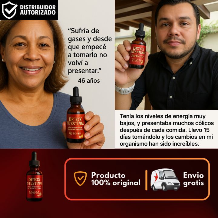DETOX INSTESTINAL /elimina parasitos - NO TIENE SABOR