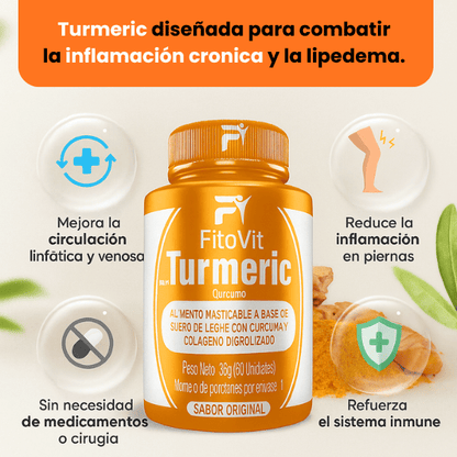 TURMERIC- desinflama tus piernas -ENVIO GRATIS
